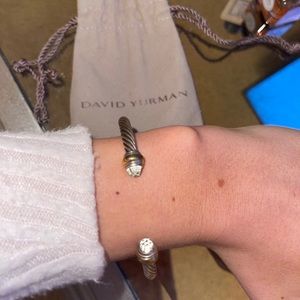 David Yurman Cable Classic Bracelet Prasiolite